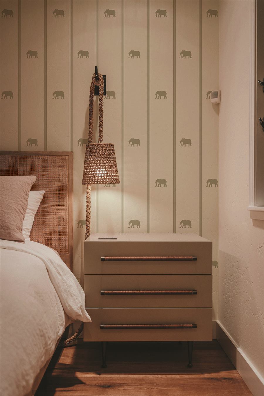 Elephant Stripe kids room wallpaper – The Wall Chronicles