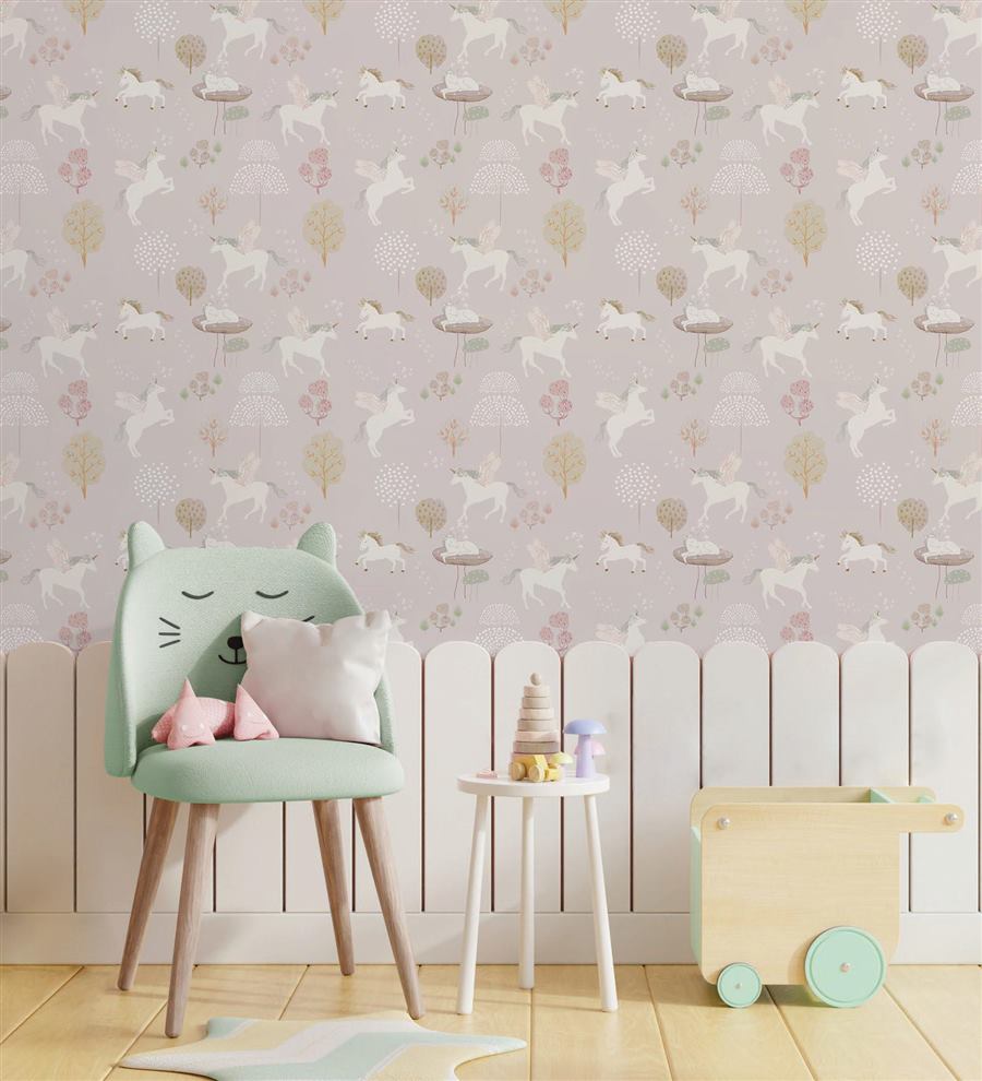 Unicorn Dreams kids room wallpaper – The Wall Chronicles