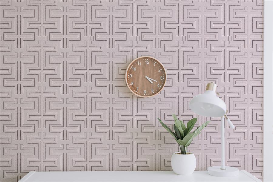 Modern Maze modern pattern wallpaper – The Wall Chronicles