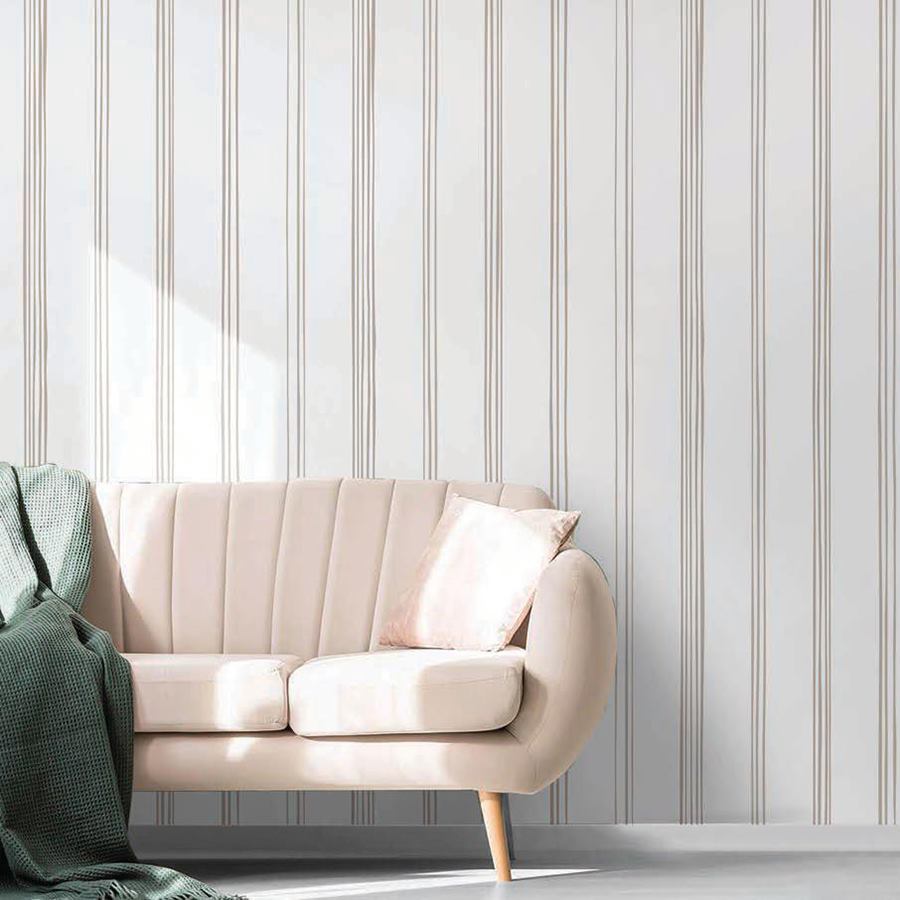Organic Stripes modern pattern wallpaper – The Wall Chronicles
