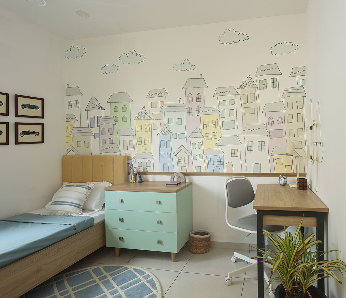 Wallpaper installation – The Wall Chronicles