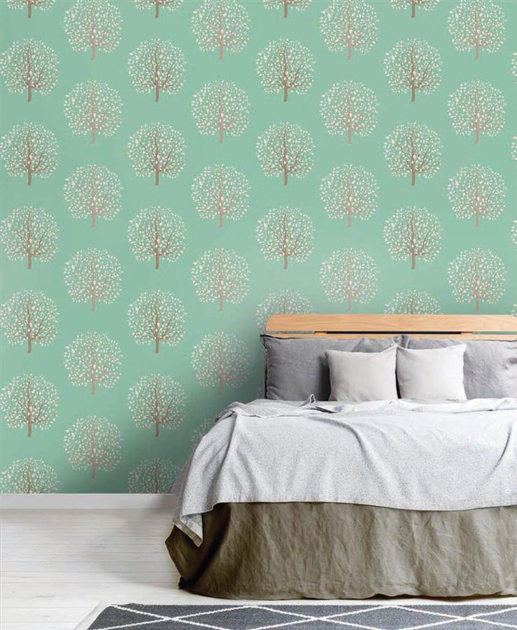 Birch Grove bedroom wallpaper – The Wall Chronicles