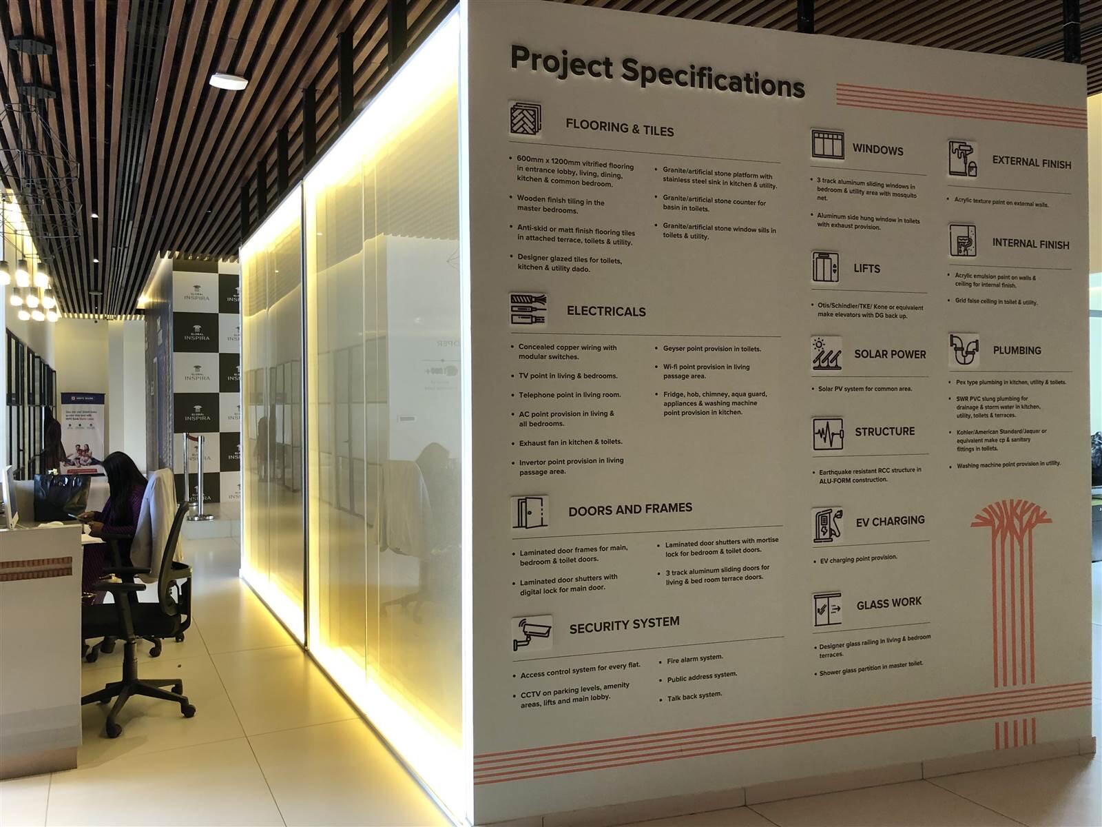 Global Inspira bespoke office wallpaper