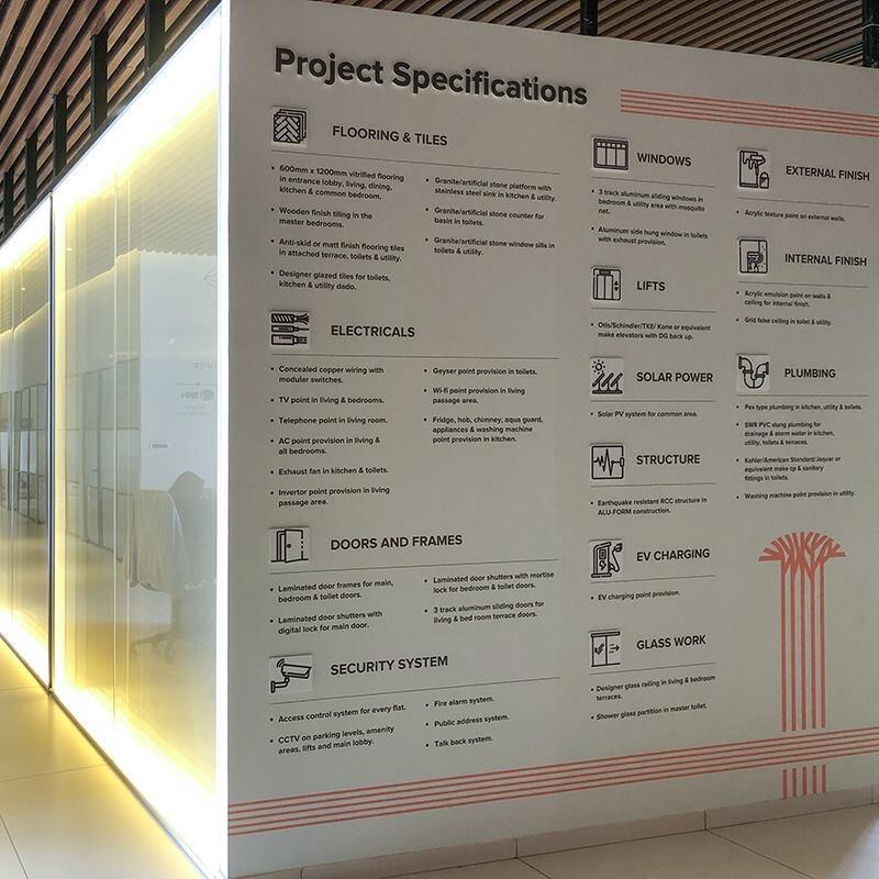 Global Inspira office wallpaper detail