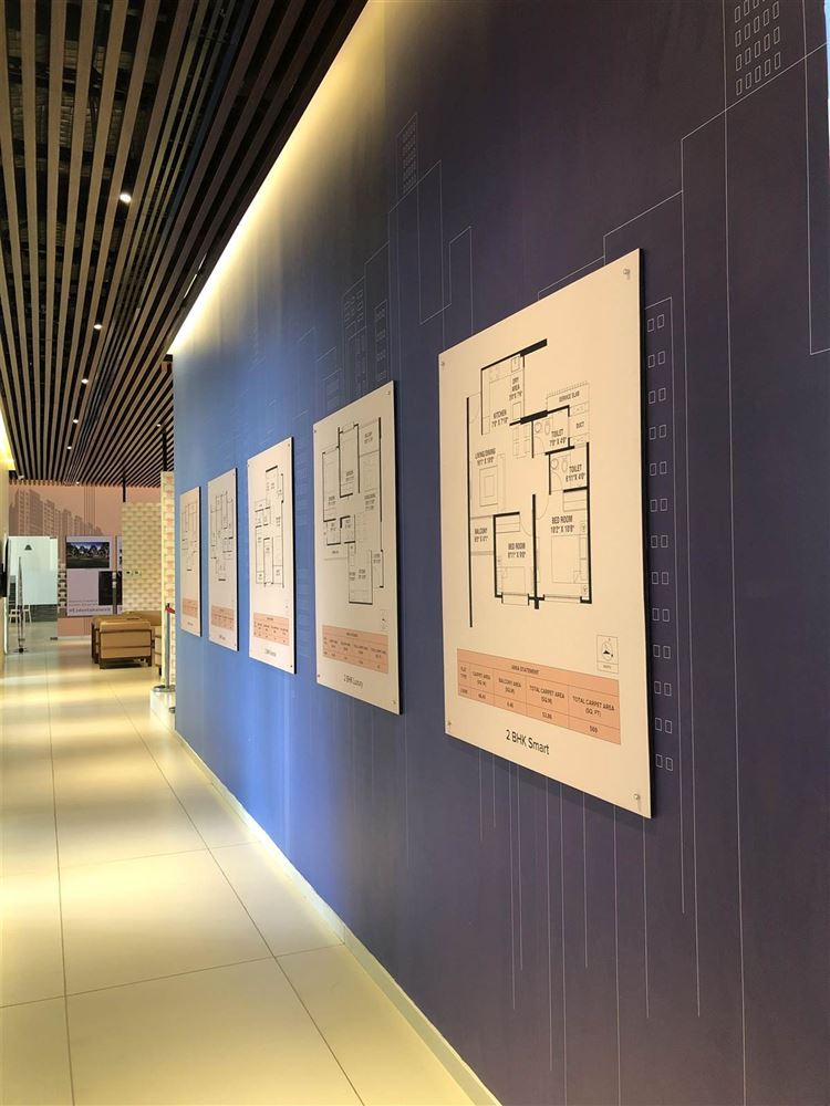 Global Inspira commercial wallpaper installation