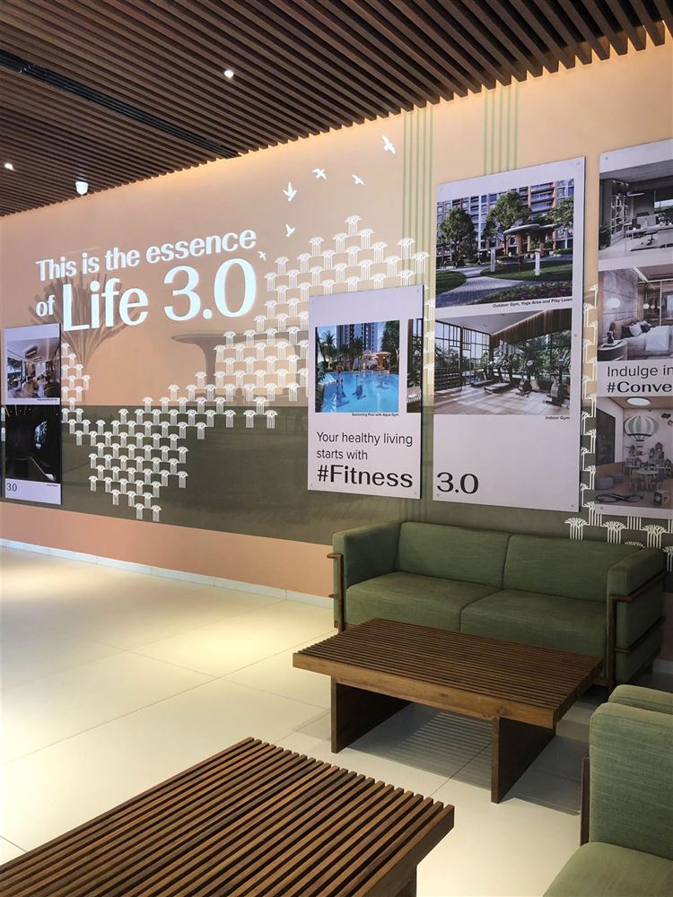 Global Inspira commercial wallpaper installation