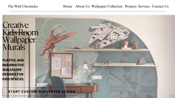 Creative kids room wallpaper murals India