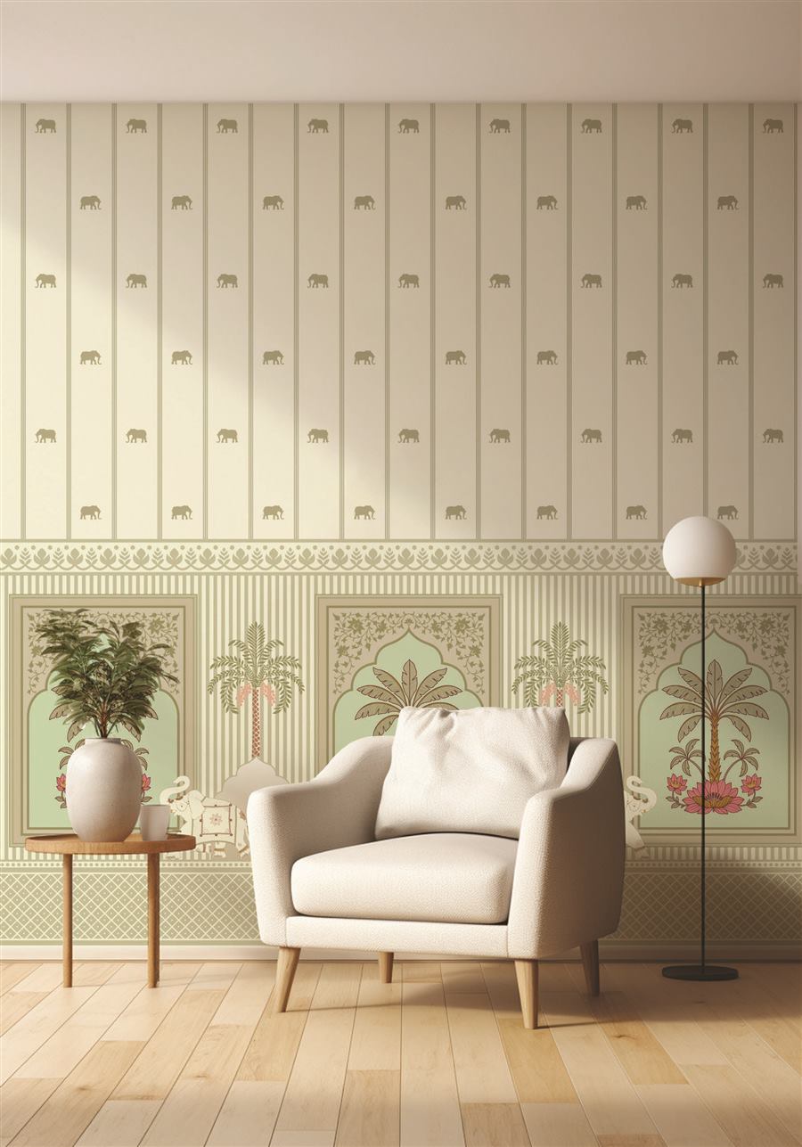Elephant Mural wallpaper – The Wall Chronicles