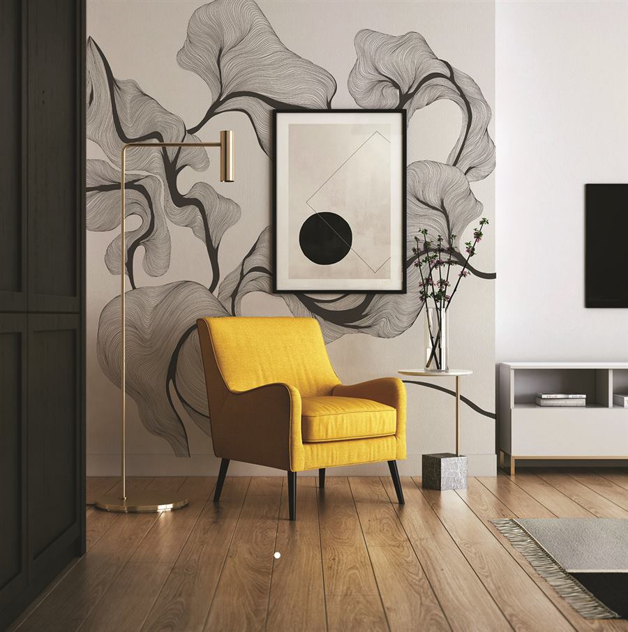 Modern Waves wallpaper – The Wall Chronicles